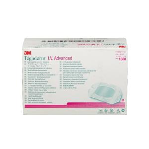 3M™ Tegaderm™ I.V. Advanced 1688 Medicazione a fissaggio avanzato - 10 × 12 cm