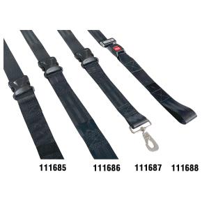 Ceinture d'immobilisation B2 en polypropylène noir