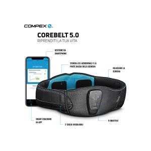 Compex CoreBelt 5.0 Cintura per elettrostimolazione - Taglia S/M