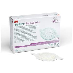 3M™ Tegaderm™ Foam Adhesive 90611 Medicazione in schiuma di poliuretano adesiva - 10 x 11 cm