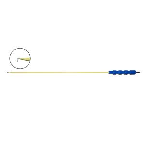 Elettrodo uncino L per laparoscopia per elettrobisturi monopolare - 47 cm