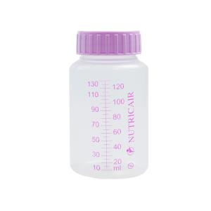 Bottiglia biberon sterile con tappo - 130 ml
