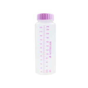 Bottiglia biberon sterile con tappo - 240 ml