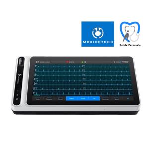 Tablet NeoECG S120 compatibile Medico 2000/Salute Personale - ECG a 12 derivazioni con interpretazione di Glasgow