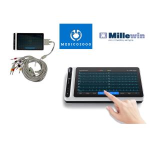 Tablet NeoECG S120 per Medico 2000/Millewin - ECG a 12 derivazioni con interpretazione di Glasgow e connettore 4 mm