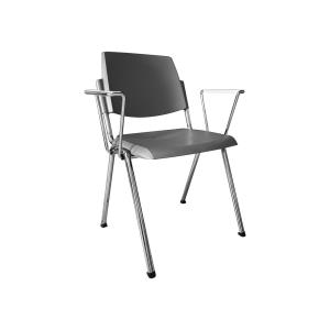 impilabile con braccioli - grigia