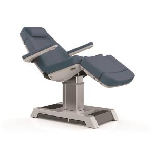 Poltrona elettrica Saba a 4 motori - blu avio