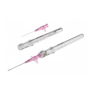BD Insyte-W Autoguard I.V. catheters with wings 20G 1,1 × 30 mm - pink