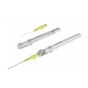 BD Insyte-W Autoguard I.V. catheters with wings 24G 0,7 × 19 mm - yellow