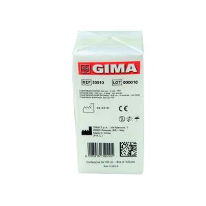 Compresse garza in TNT non sterili, 4 veli - 5 × 5 cm