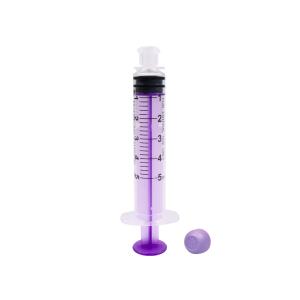 Nutricair™ Siringa enterale ENFit con tappo e punta a basso dosaggio - 5 ml