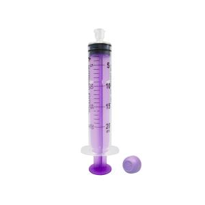 Nutricair™ Siringa enterale ENFit eccentrica con tappo - 20 ml