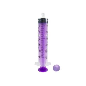 Nutricair™ Siringa enterale ENFit eccentrica con tappo - 50 ml