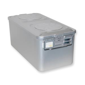 Container grande con valvola h 260 mm - grigio