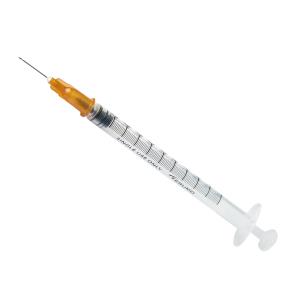 Siringa tubercolina Terumo da 1 ml cono luer centrale con ago montato 26G×1/2" - 0,45 × 13 mm