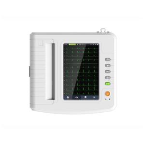 ECG Contec 1212G con display 10,1” ECG a 12 derivazioni, 3/6/12 canali, interpretativo, con software
