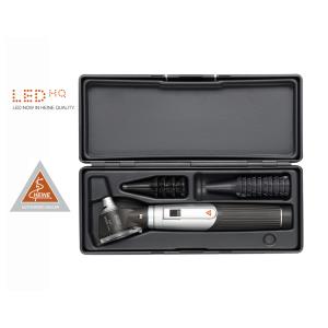 Otoscopio Heine Mini 3000 LED a luce diretta con manico a batterie e astuccio - nero
