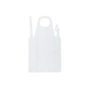 Grembiule con allacciatura posteriore - Taglia unica, 80×140 cm, polietilene, non sterile, 100 pezzi