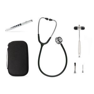 Kit estudantes Plus - preto e prata