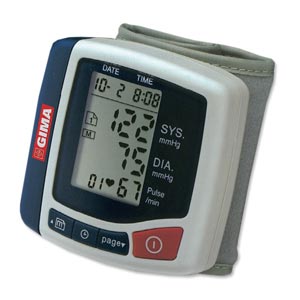 Sfigmomanometro digitale automatico da polso Gima