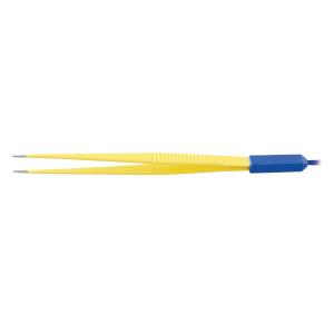 Pinza bipolare monouso retta 20 cm - punta 1 mm