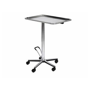 Tavolo di Mayo idraulico su piantana a rotelle