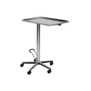 Table Mayo hydraulique sur pied à 5 roulettes