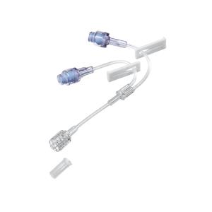 Tubo prolunga a Y con due valvole Safeflow terminali