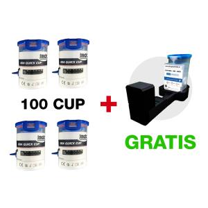 Kit 100 test da 8 droghe con Lettore Drug Test Italia omaggio
