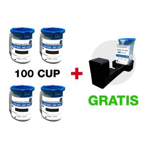 Kit 100 test da 8 droghe con Lettore Drug Test Italia omaggio
