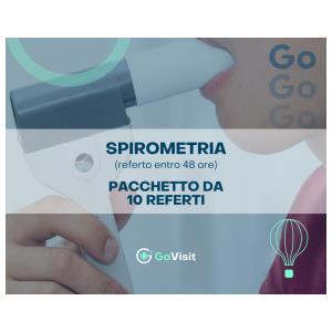 GoVisit - 10 referti Spirometria refertazione in 48h