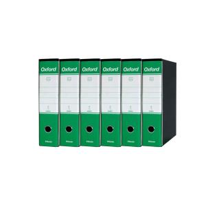 Raccoglitori Esselte Oxford - 23×30 cm - dorso 8 cm - verde 