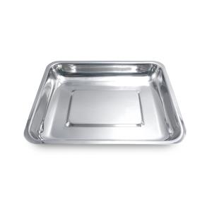 Vassoio per strumenti in AISI 202 - 250 × 200 × h 50 mm