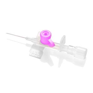 Aghi cannula Hemoflon con alette