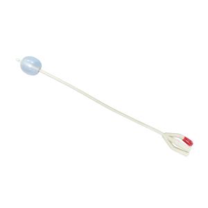 Catetere Foley in lattice monouso a 3 vie e valvola morbida - ch/fr 20