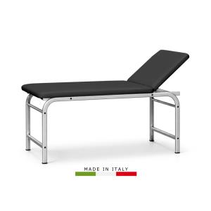Table d'examen en acier king - Noir