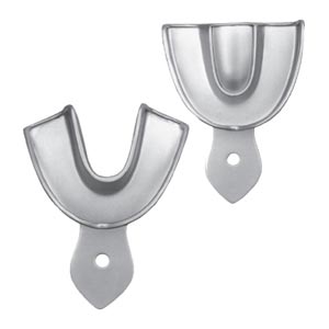 Solid impression trays - 10 pcs.