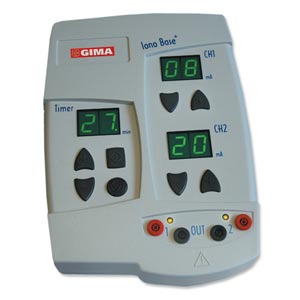 Aparelho de Iontoforese de 2 Canais