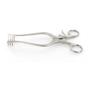 Retractor Weitlaner puntas agudas - 20 cm 3x4