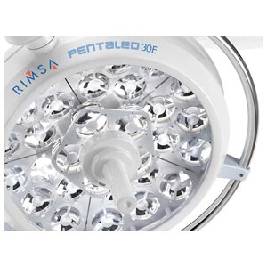 Lampada scialitica Pentaled 30E - su piantana a rotelle