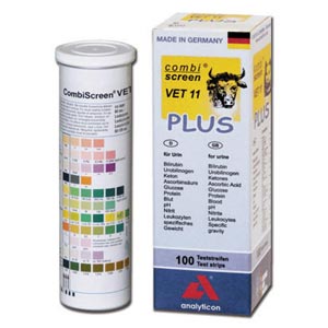 Strisce urine per veterinaria 11 parametri