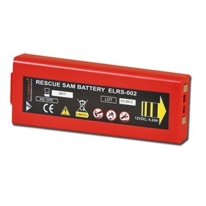 Batería de litio para desfibrilador Rescue Sam
