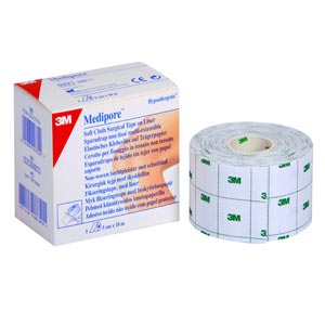 3M™ Medipore™ - 5 cm × 10 m, Nastro di fissaggio per medicazioni - 2991/1