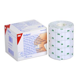 3M™ Medipore™ - 10 cm × 10 m, Nastro di fissaggio per medicazioni - 2991/2
