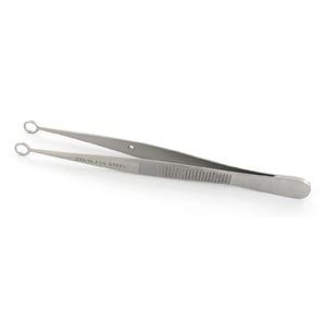 Pinza de retracción del tercer párpado para veterinaria - 11 cm