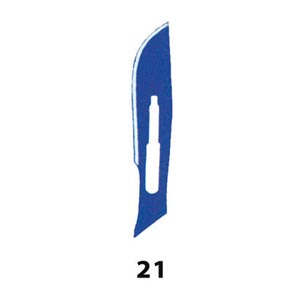 Disposable sterile blades Diamantine - n° 21