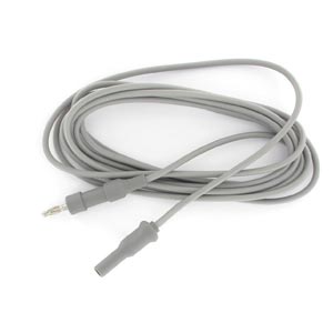 Cable monopolar de 4 mm M-H para electrobisturí