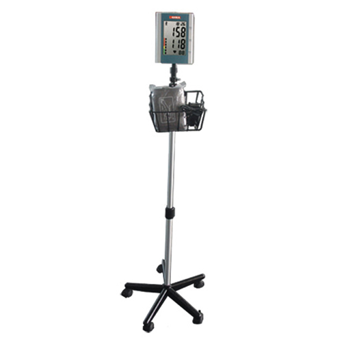 Sfigmomanometro digitale automatico da braccio Domino - su piantana a rotelle