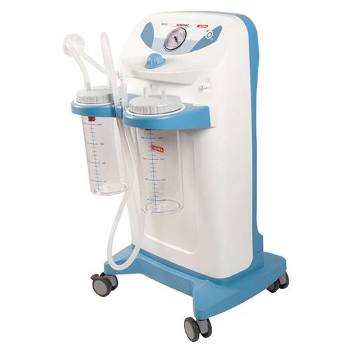 Aspiratore Clinic Plus con 2 vasi 2 litri - 60 lit/min