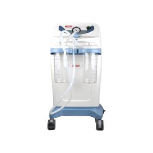 Aspirador Clinic Plus Basic com 2 frascos de 4 litros - 60 l/min